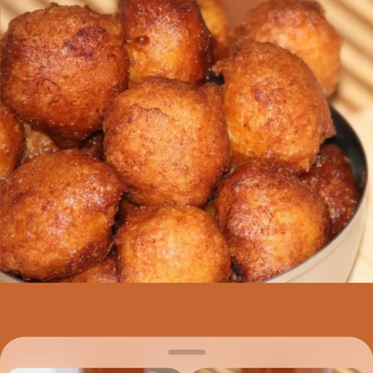 Beignets de  plantain