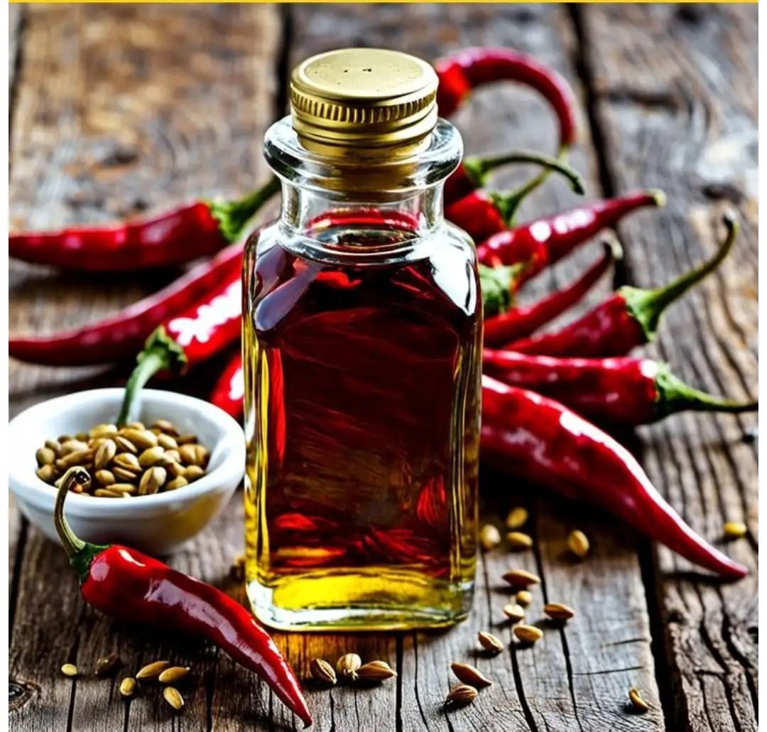 Huile pimentée