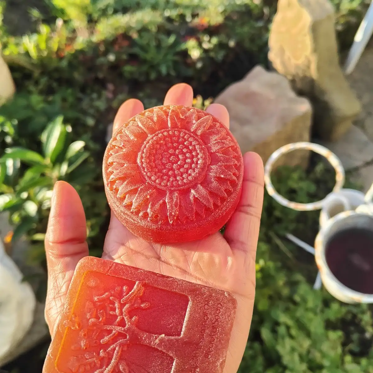 Savon au miel et carottes