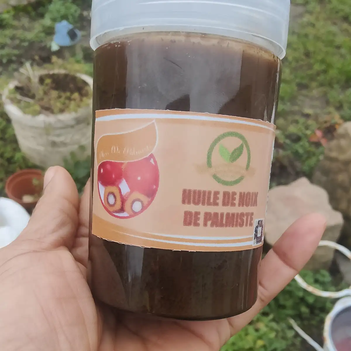 Huile précieuse de noix de Palmiste ( Batana)