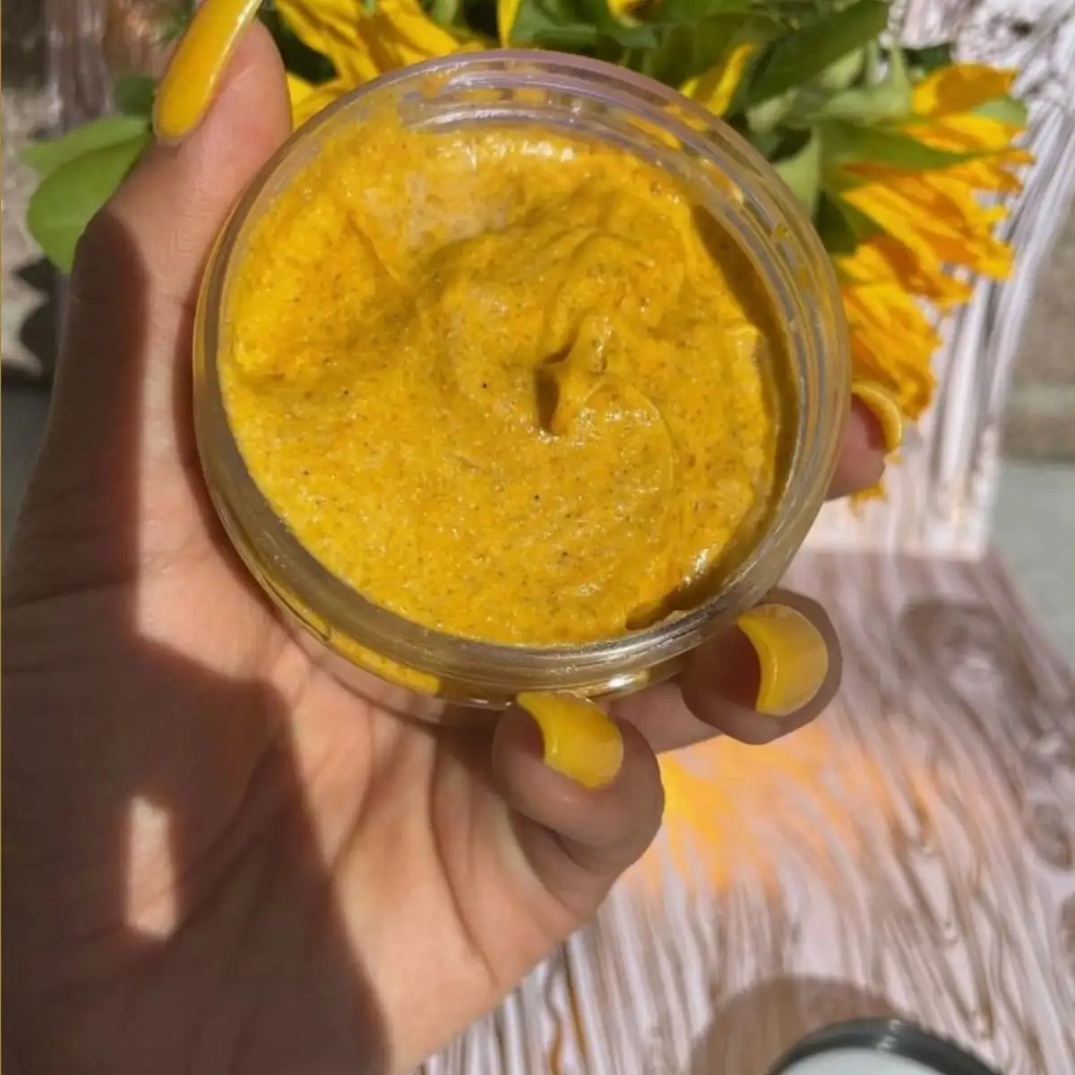 Gommage au curcuma